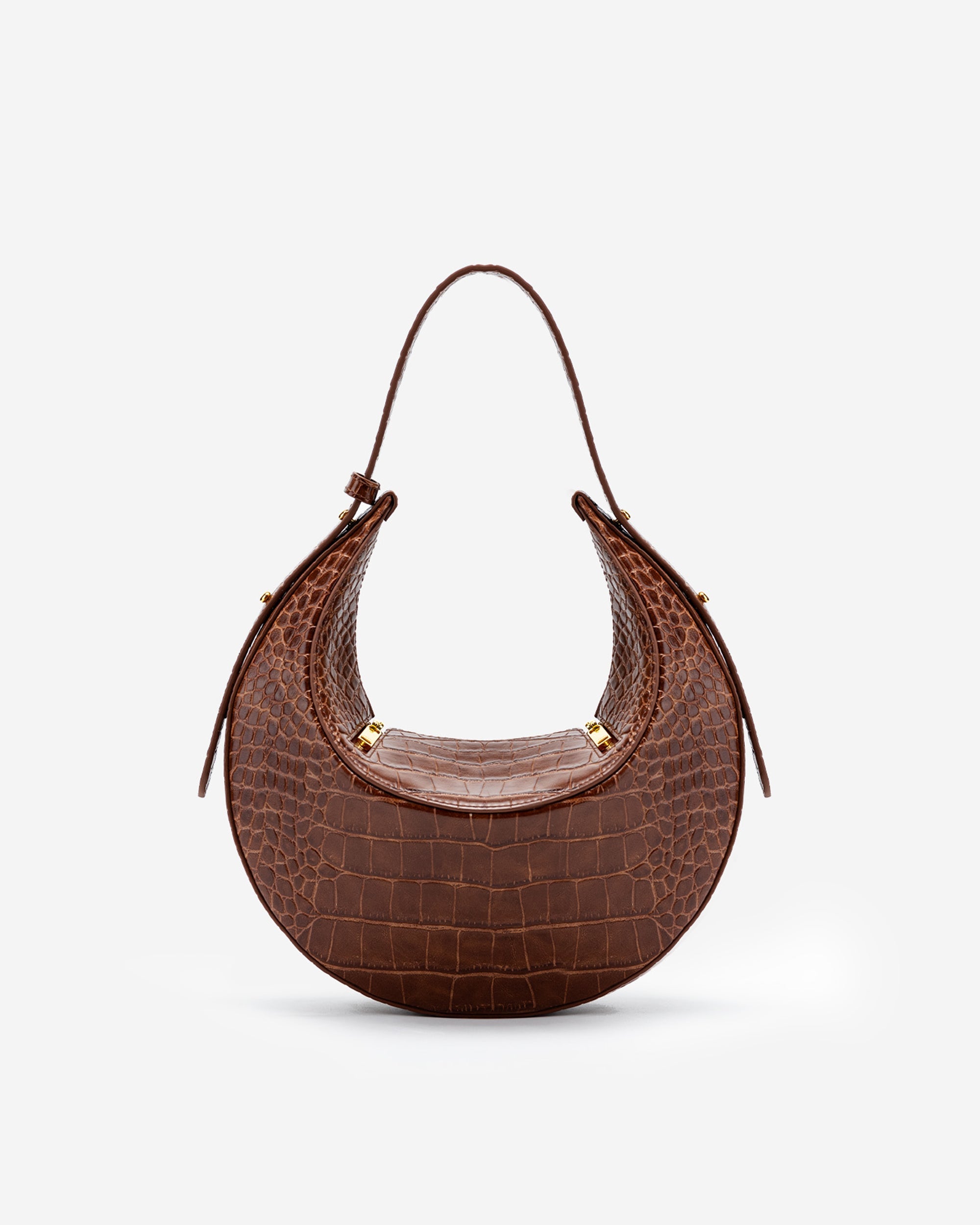 Rantan Bag - Brown Croc