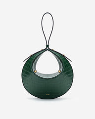 Rantan Bag - Dark Green Croc